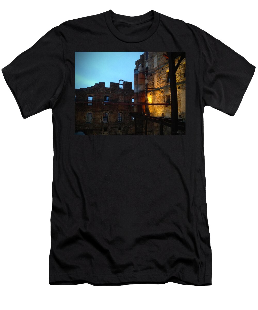 Mill T-Shirt featuring the photograph Mill Ruins by Tim Nyberg