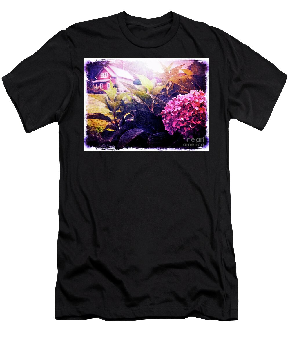 Garden T-Shirt featuring the digital art Morning Glory by Kevyn Bashore
