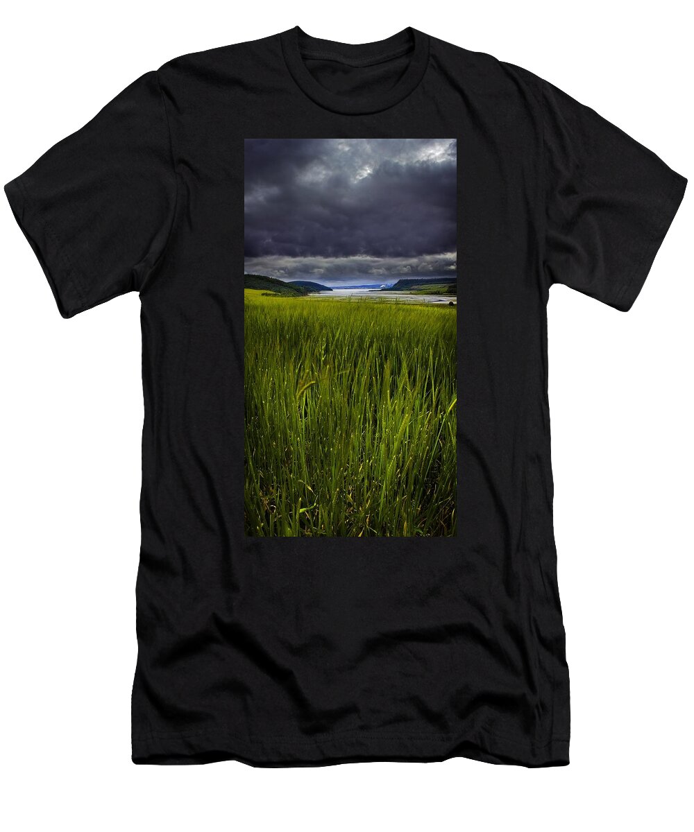 Munlochy Bay T-Shirt featuring the photograph Munlochy bay by Joe Macrae