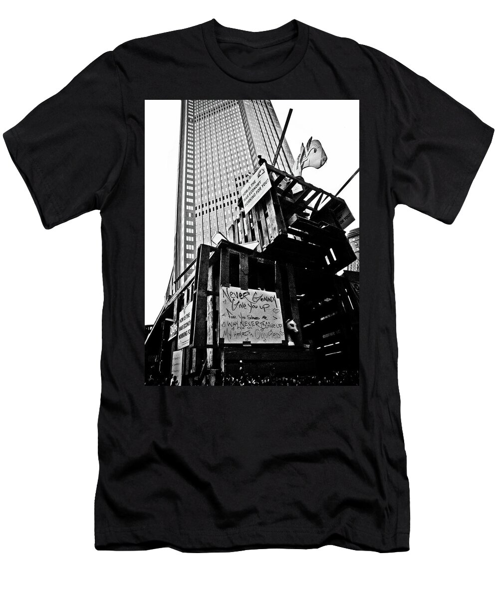 Occupy T-Shirt featuring the photograph Occupied by Jessica Brawley