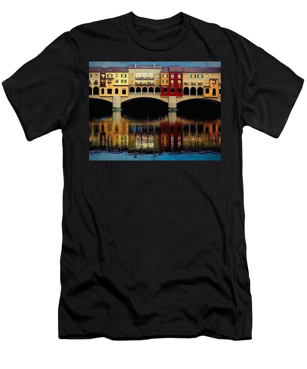 Hotel T-Shirt featuring the photograph On the Lake by Tammy Espino
