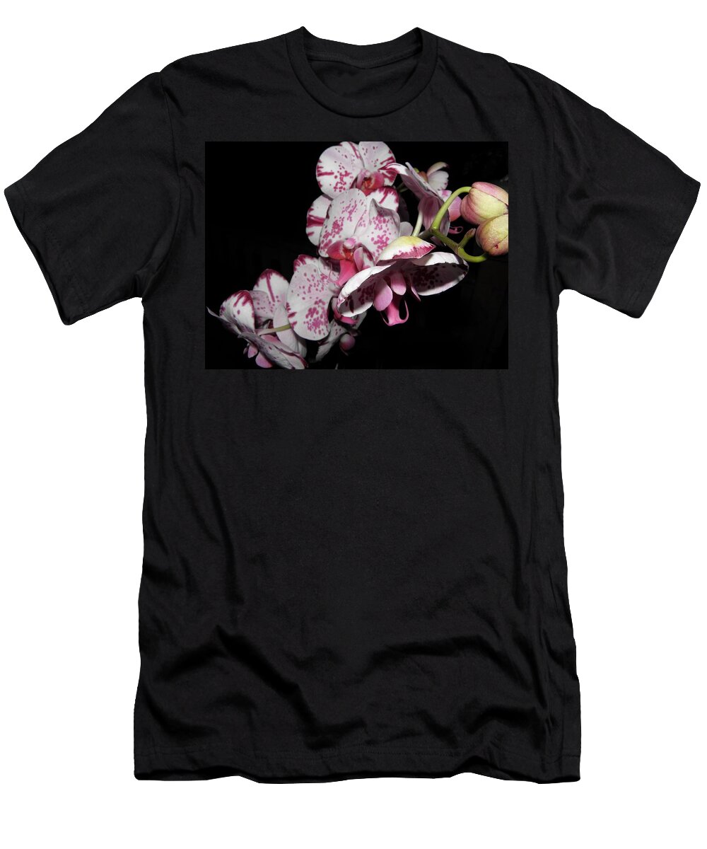 Orchid T-Shirt featuring the photograph Orchids Gone Wild by Kim Galluzzo