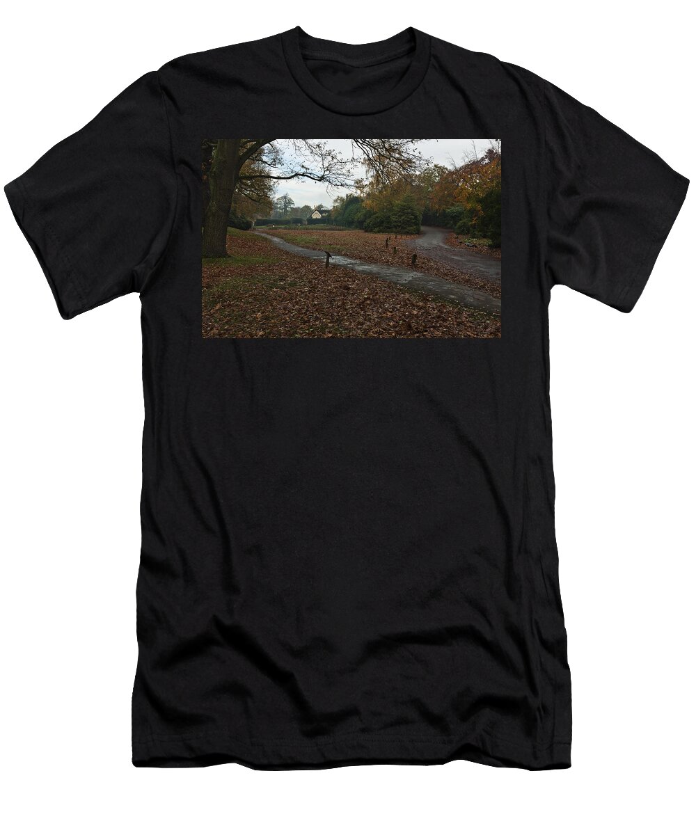 Richmond Park T-Shirt featuring the photograph Park Cottage 2 by Maj Seda