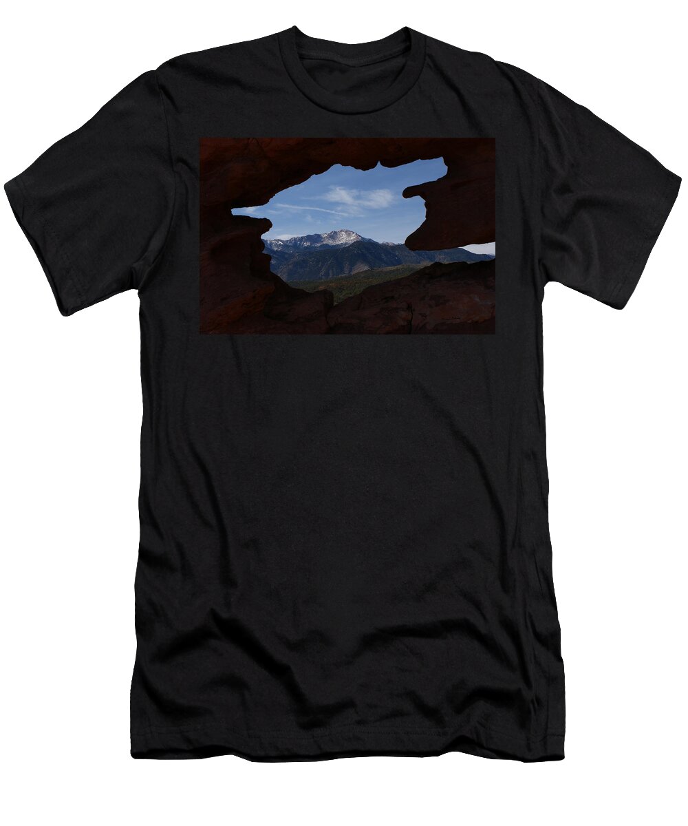 Colorado T-Shirt featuring the photograph Pikes Peak 2012 by Ernest Echols