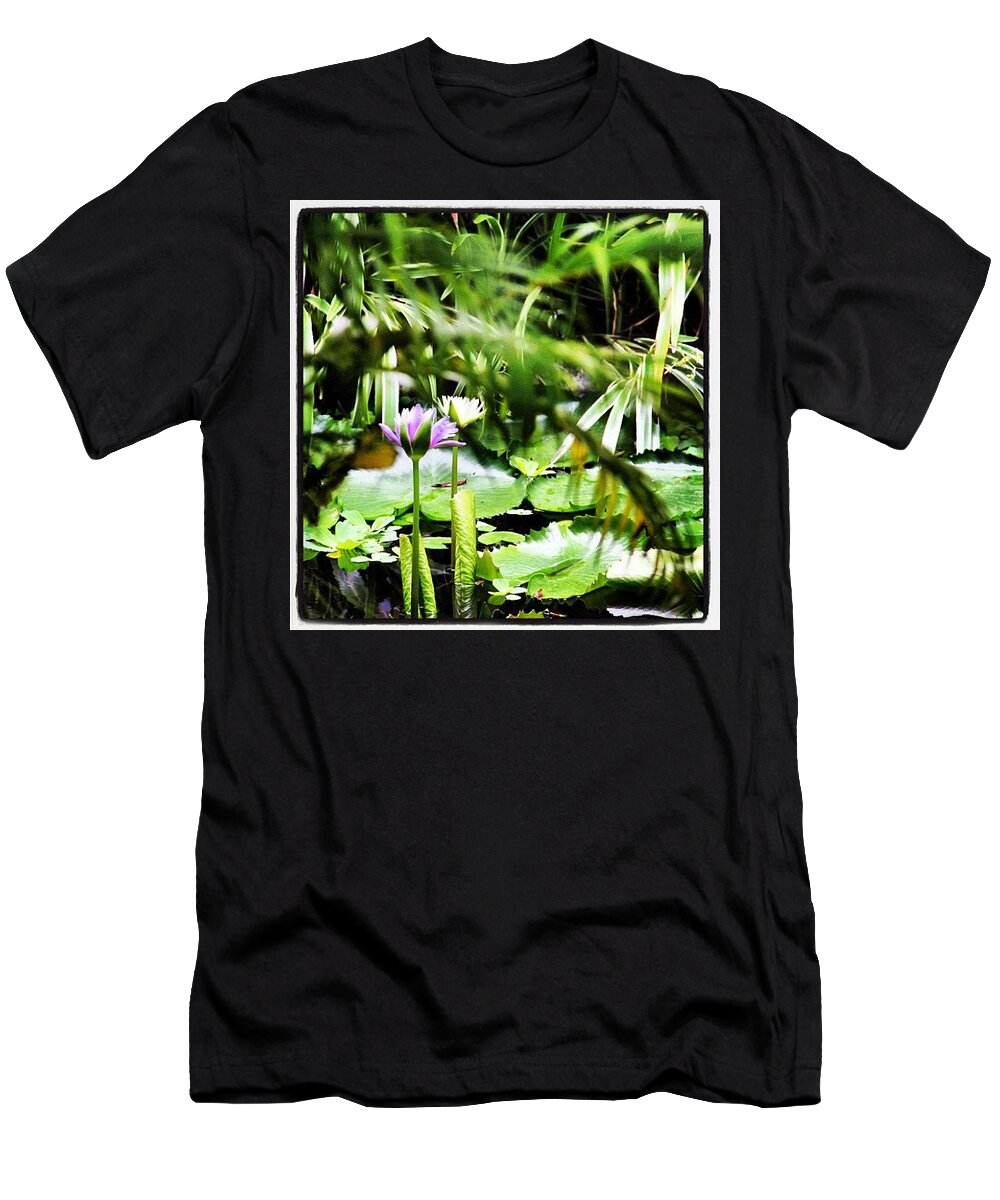  T-Shirt featuring the photograph Pond by Lorelle Phoenix