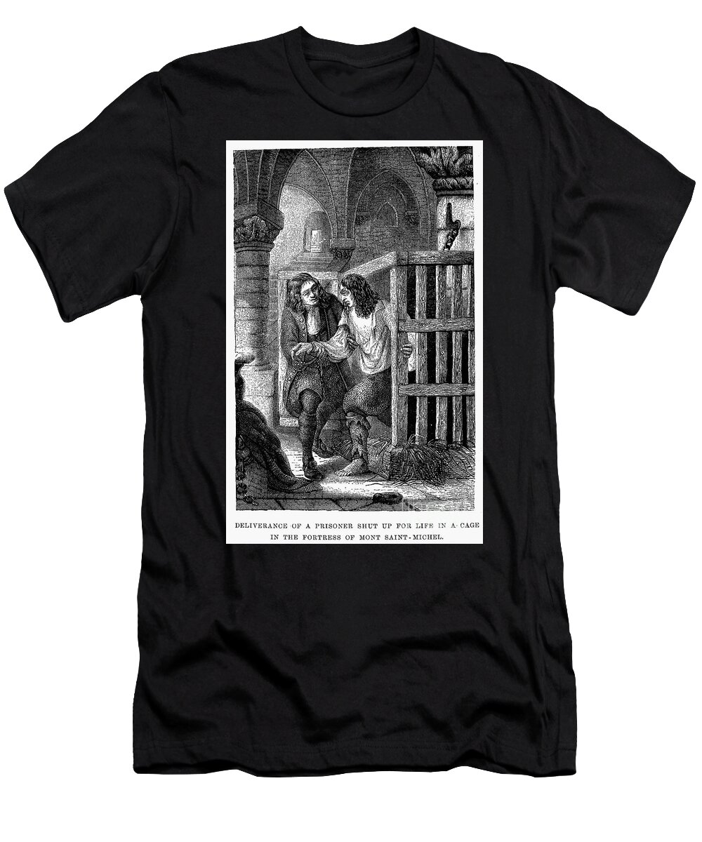 Cage T-Shirt featuring the photograph PRISON: CAGE, 17th CENTURY by Granger
