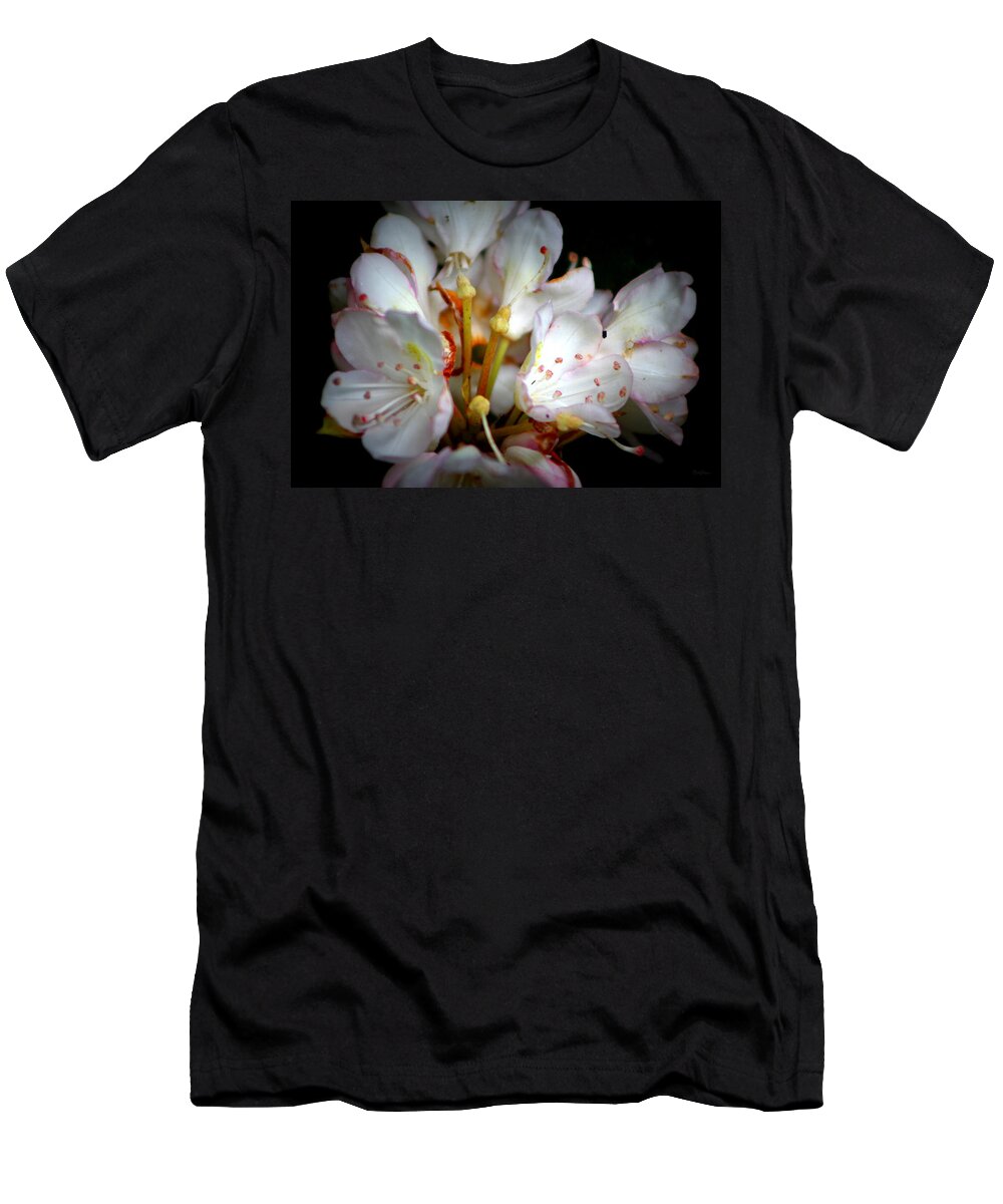 Rhododendron T-Shirt featuring the photograph Rhododendron Explosion by Deborah Crew-Johnson