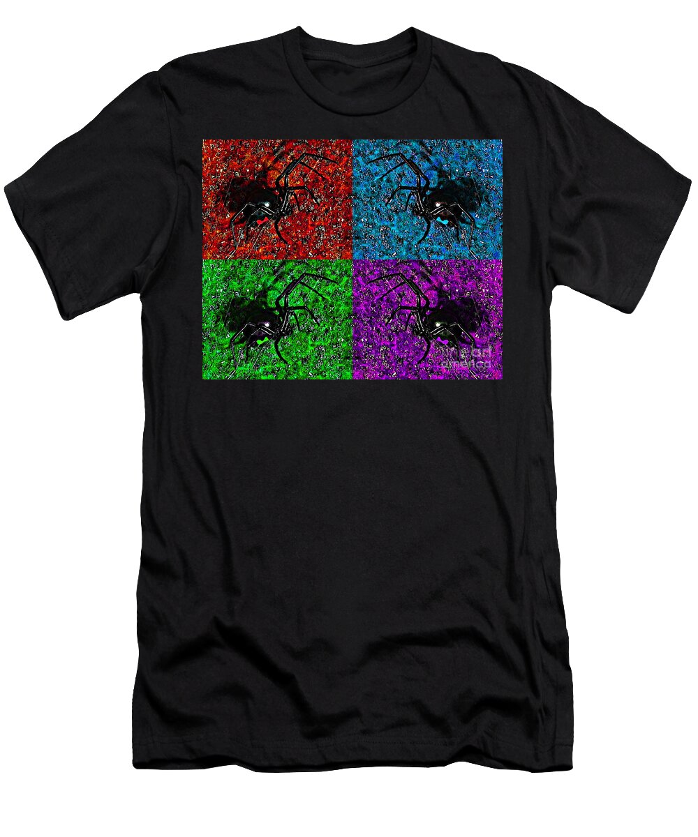 Scary Spider Serigraph T-Shirt Al Photography - Art America