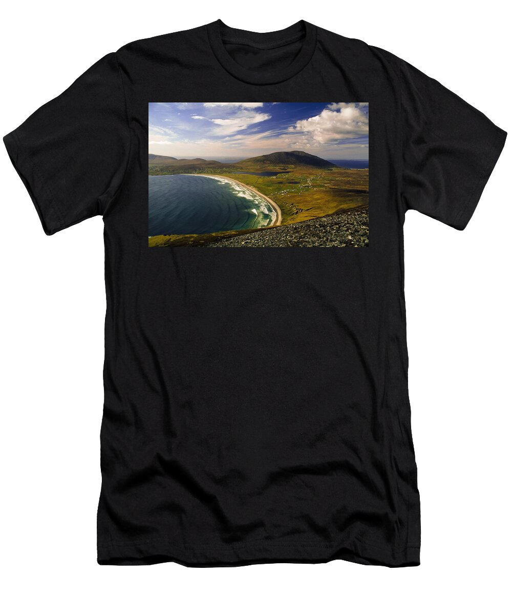 Vista T-Shirt featuring the photograph Seascape Vista by Gareth McCormack