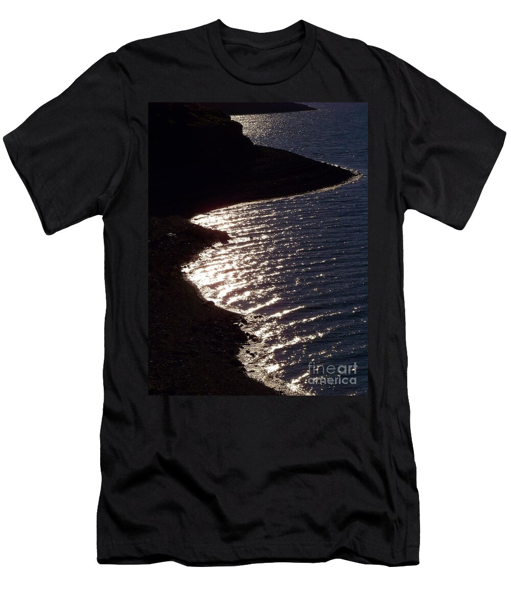 Water T-Shirt featuring the photograph Shining Shoreline by Dorrene BrownButterfield