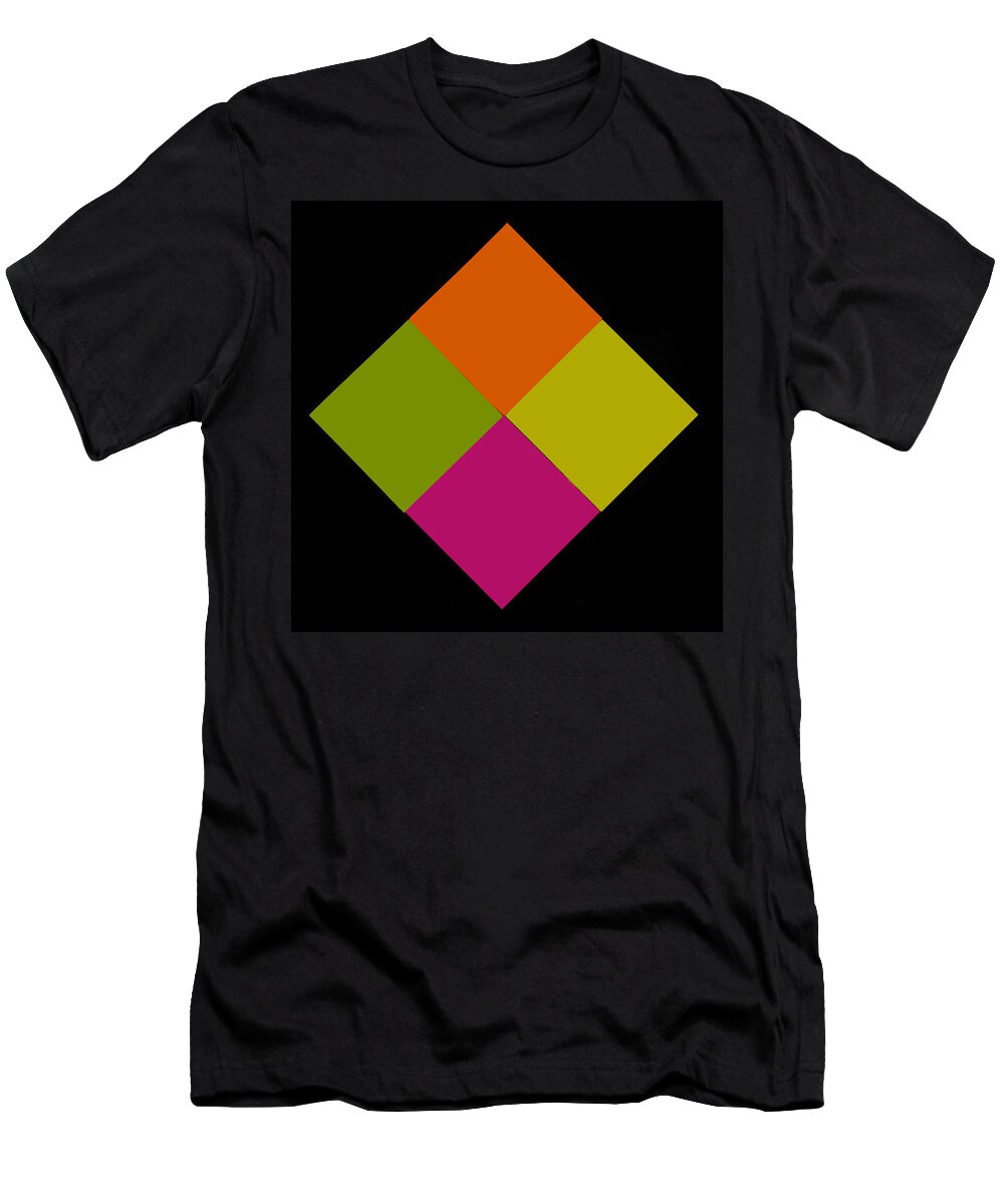 Six Squared T-Shirt featuring the photograph Six Squared by Steve Purnell