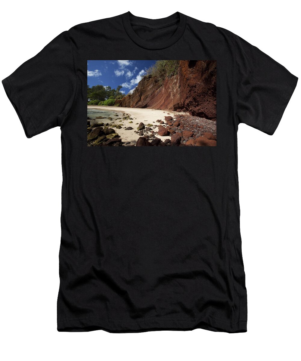 Beach T-Shirt featuring the photograph Sunny Koki Beach by Jenna Szerlag
