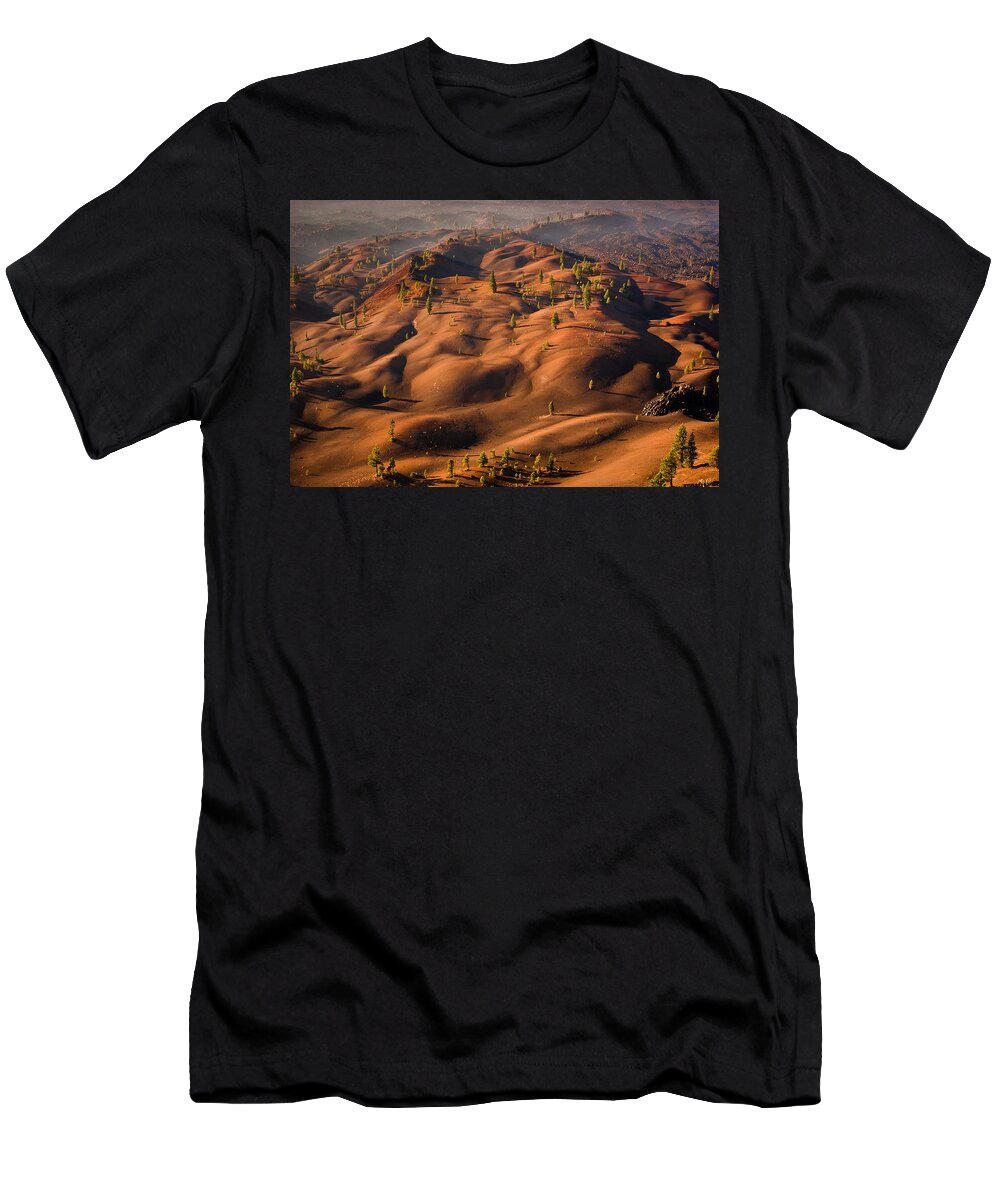 Painted Dunes T-Shirt featuring the photograph The Painted Dunes by Greg Nyquist