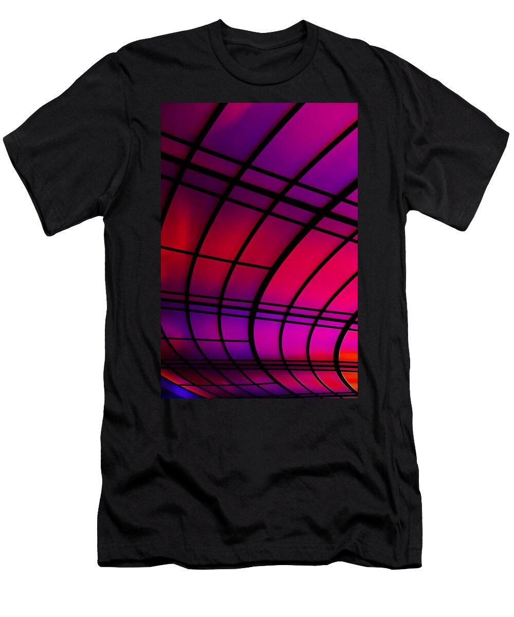 Metro T-Shirt featuring the photograph The Tunnel by Metro DC Photography