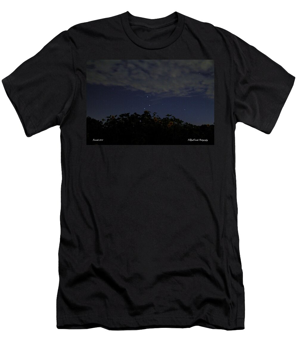  T-Shirt featuring the photograph Trifecta at Crescent Farm by PJQandFriends Photography