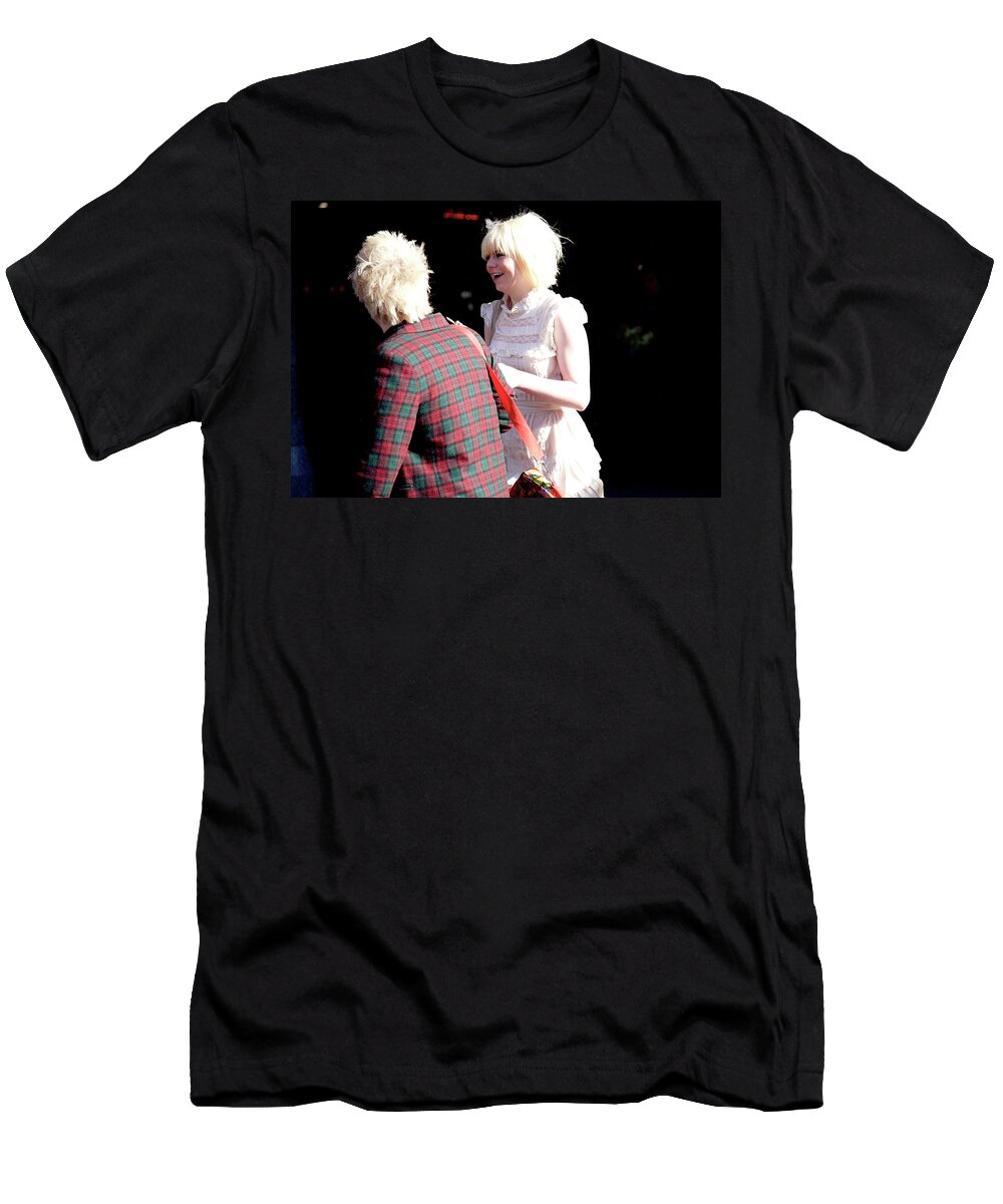 Peoplescapes T-Shirt featuring the photograph Two Blonde by Lee Stickels