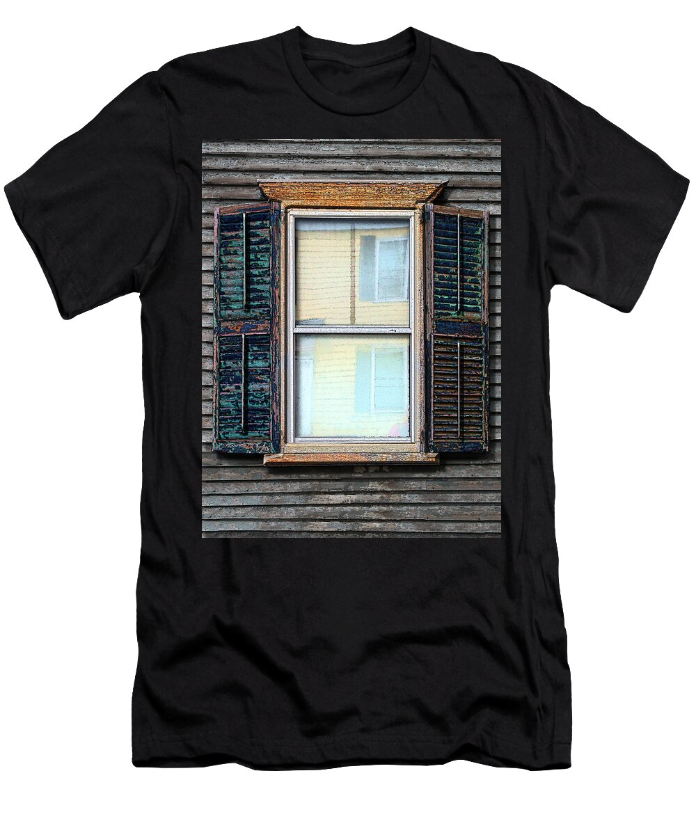 Photography T-Shirt featuring the photograph Window Dressing by Paul Wear