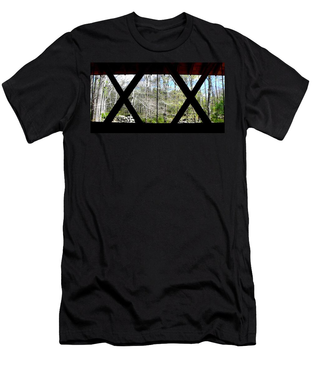 Double X Marks T-Shirt featuring the photograph X X marks the spot by Kim Galluzzo