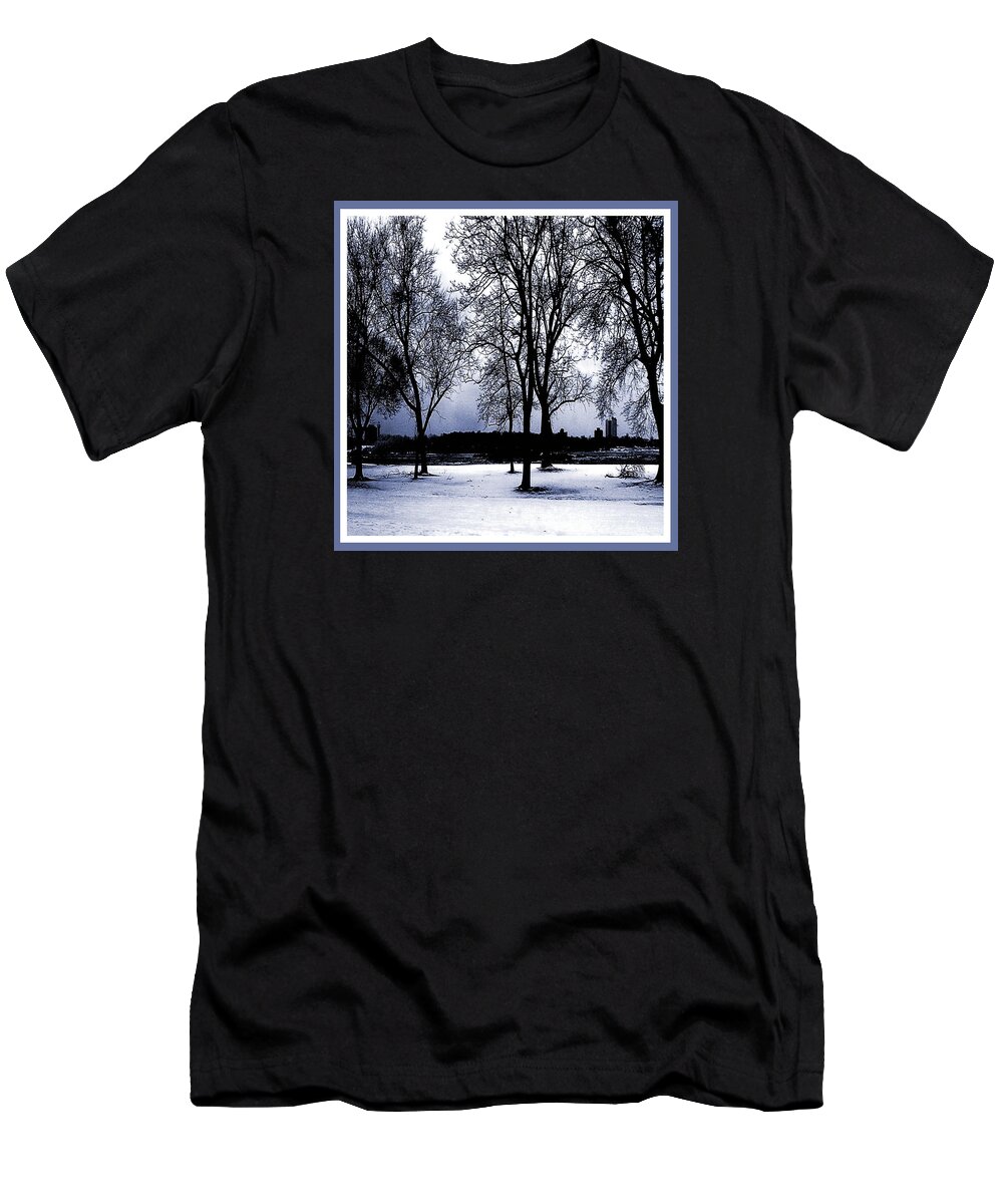 Photograph T-Shirt featuring the photograph Winter's beauty 101 by Iris Gelbart