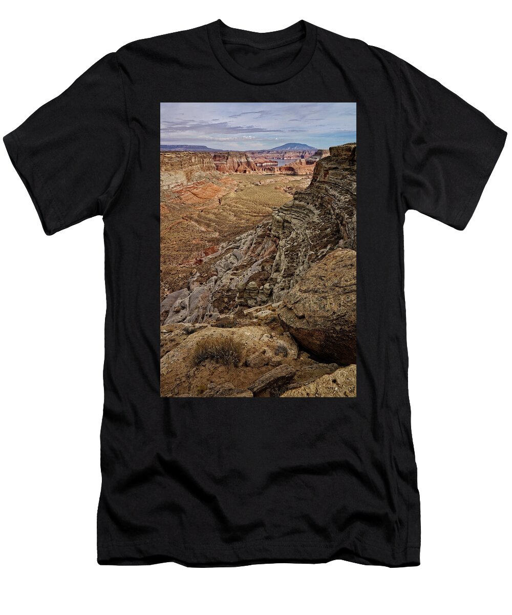 Alstrom Point T-Shirt featuring the photograph Canyon Vista #1 by Leda Robertson