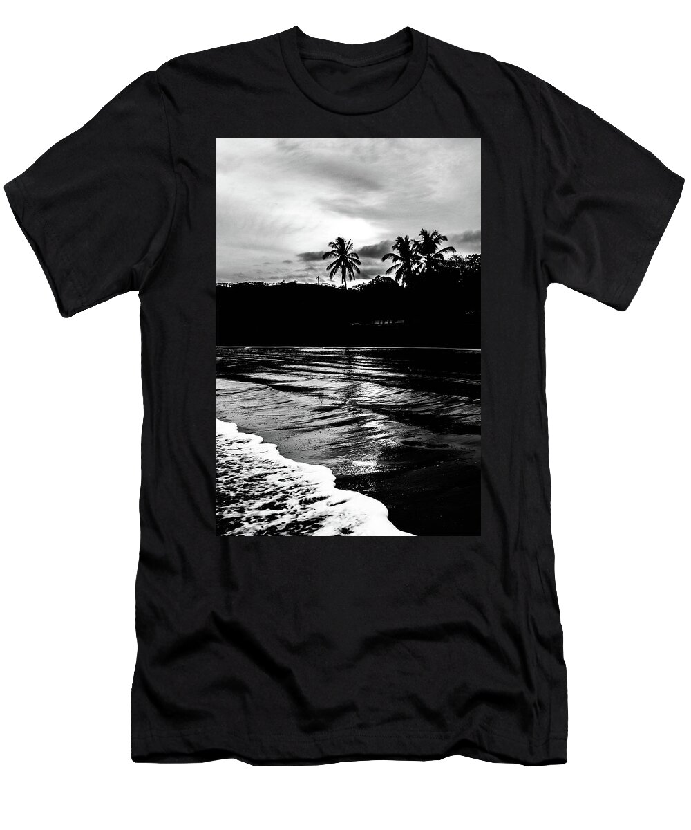 Costa Rica T-Shirt featuring the photograph Coast of Eden #1 by D Justin Johns