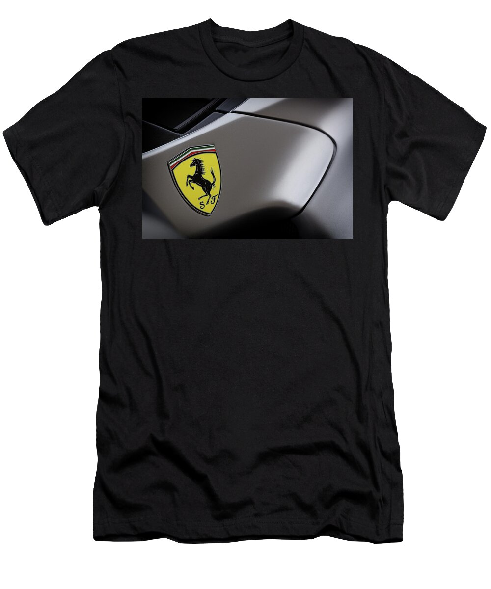 F12 T-Shirt featuring the photograph #Ferrari #Print #1 by ItzKirb Photography