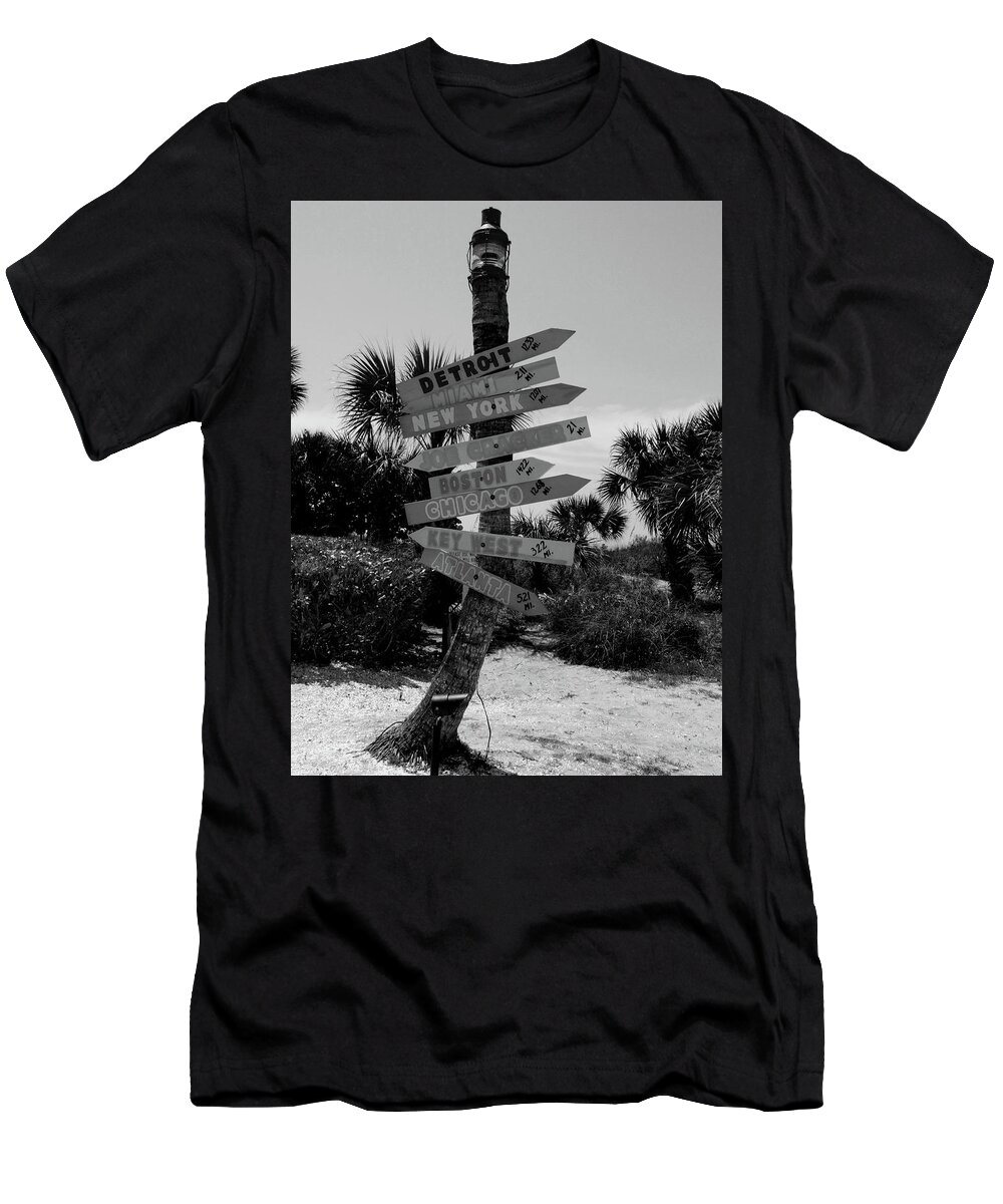Venice Beach T-Shirt featuring the photograph Going My Way #1 by Michiale Schneider