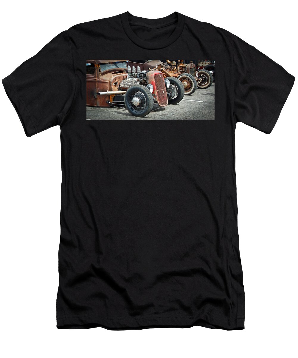 Hot Rods T-Shirt featuring the photograph Hot Rods by Steve McKinzie