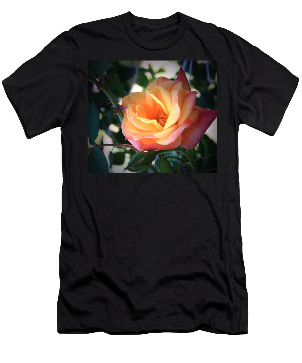 Jacob's T-Shirt featuring the photograph Jacob's Rose by Marna Edwards Flavell