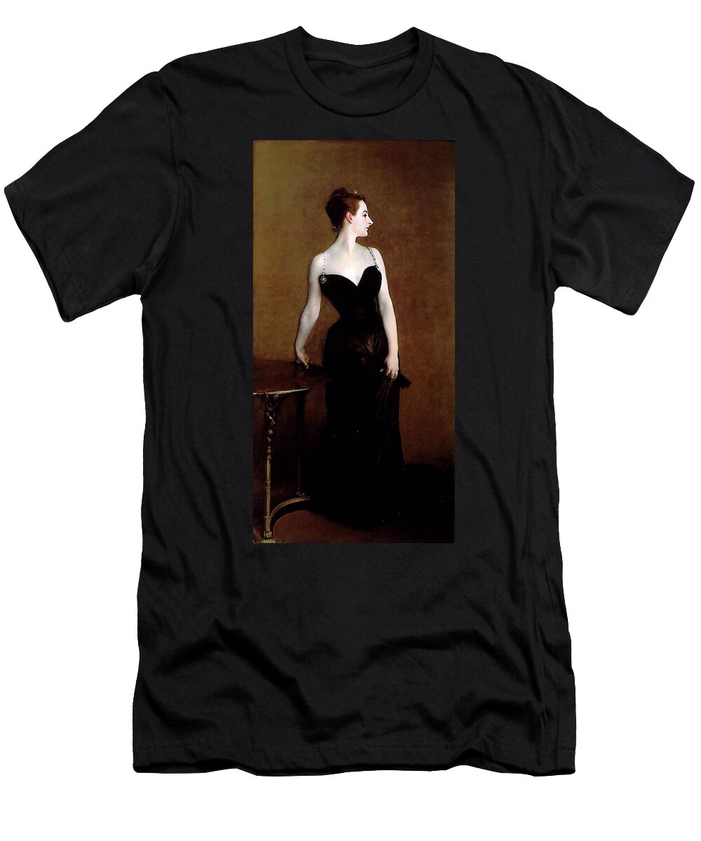 John Singer Sargent T-Shirt featuring the painting Madame X #4 by John Singer Sargent