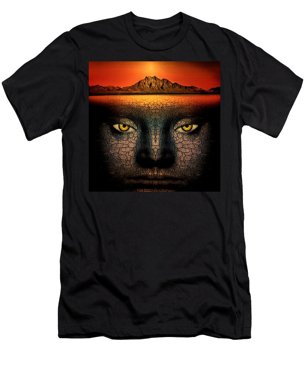 Composite T-Shirt featuring the photograph Mirage by Jim Painter