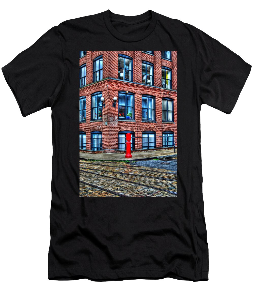 Brooklyn T-Shirt featuring the photograph Old World Brooklyn #1 by Randy Aveille