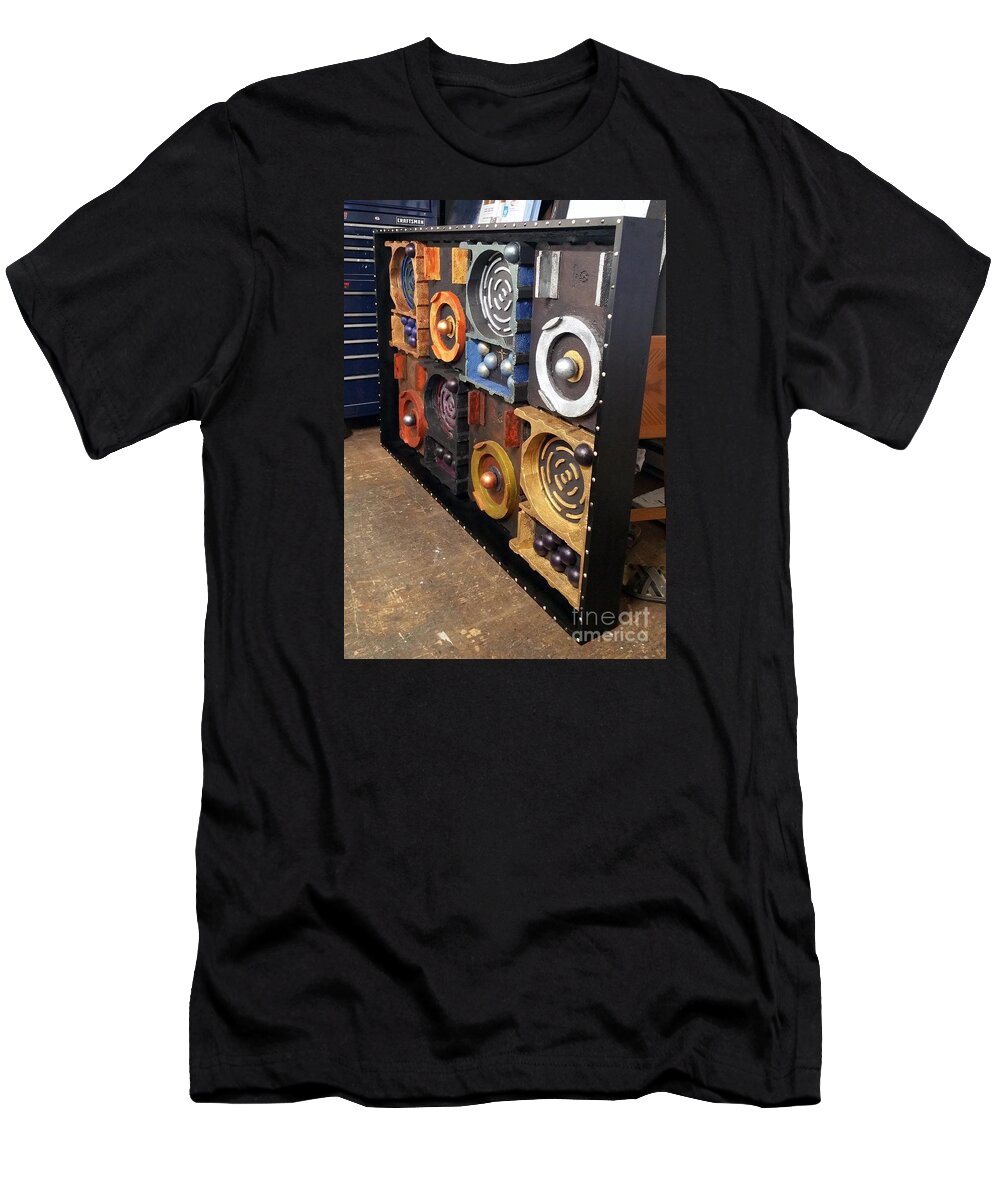  T-Shirt featuring the painting Prodigy by James Lanigan Thompson MFA
