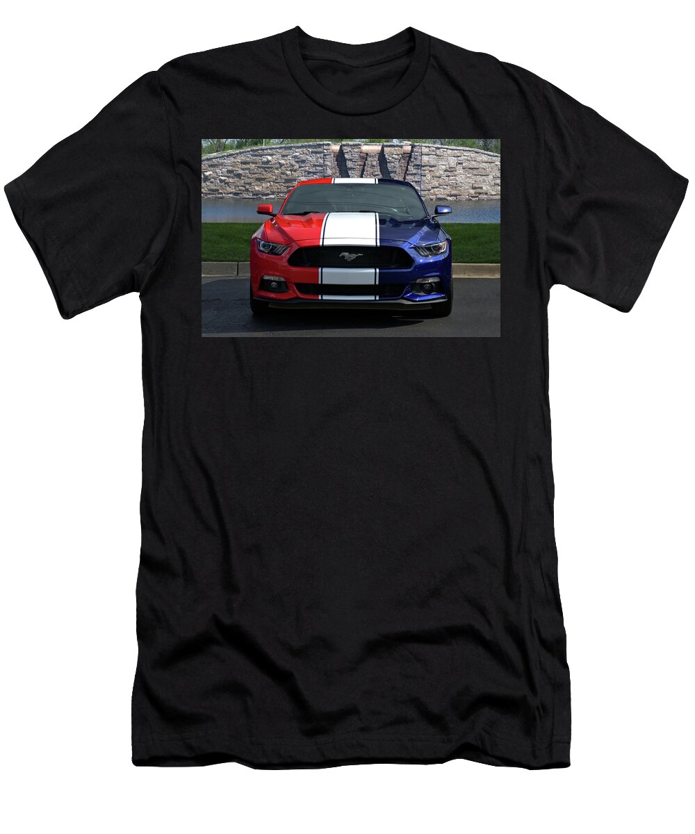 Special T-Shirt featuring the photograph Special Edition 2016 Ford Mustang #1 by Tim McCullough