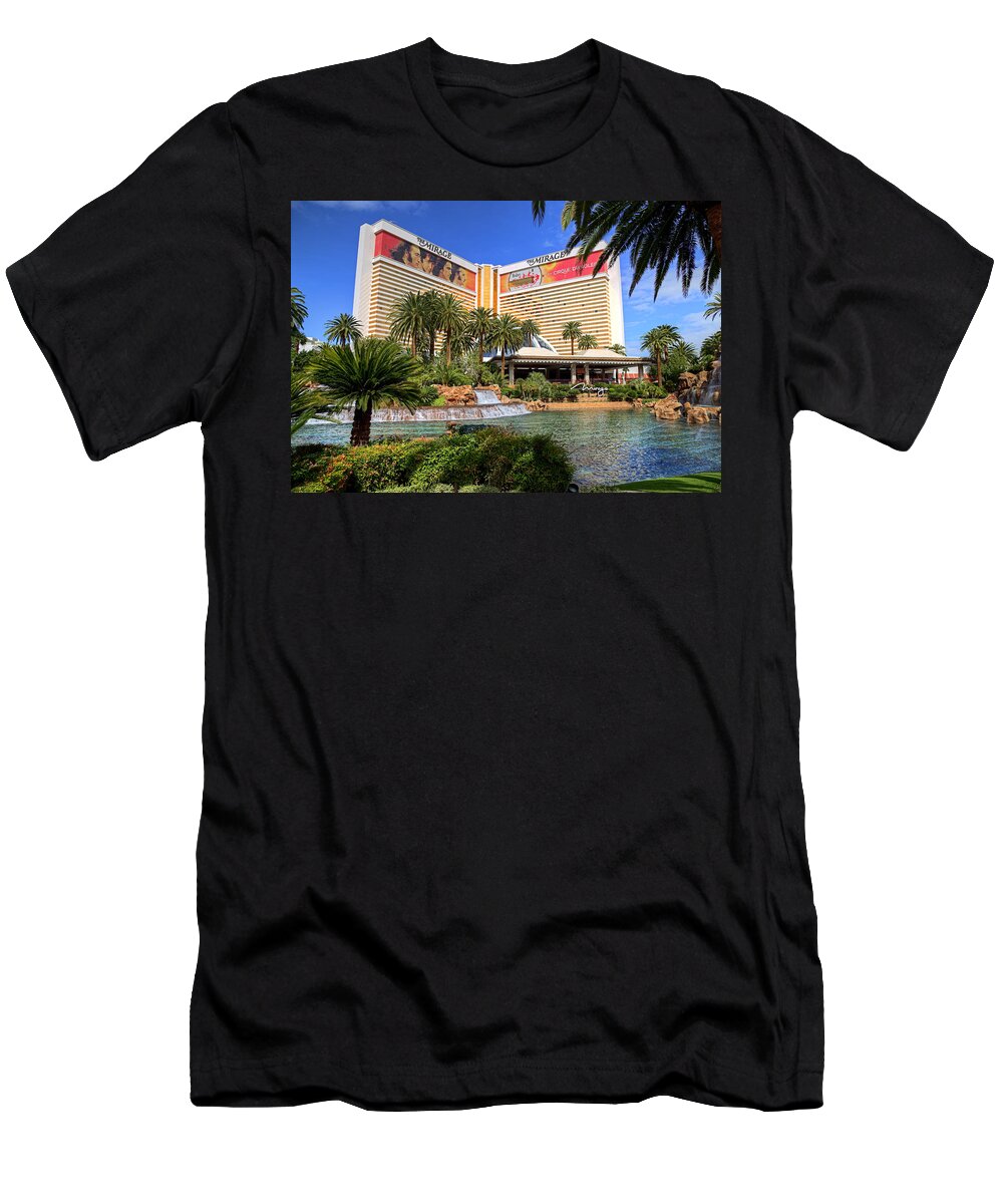 Mirage T-Shirt featuring the photograph The Mirage #1 by Ricky Barnard