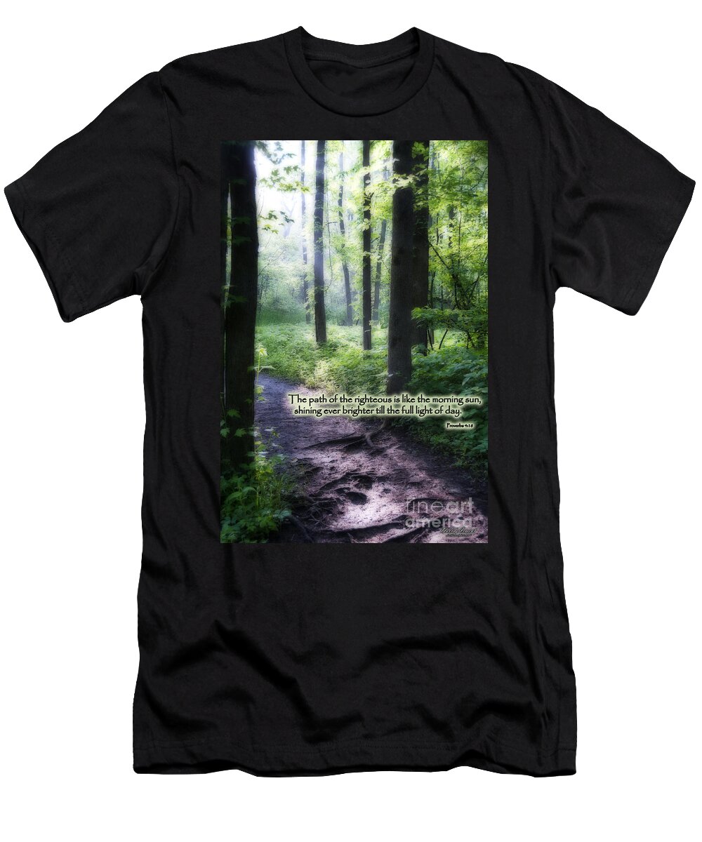 Path T-Shirt featuring the photograph The Path #1 by David Arment