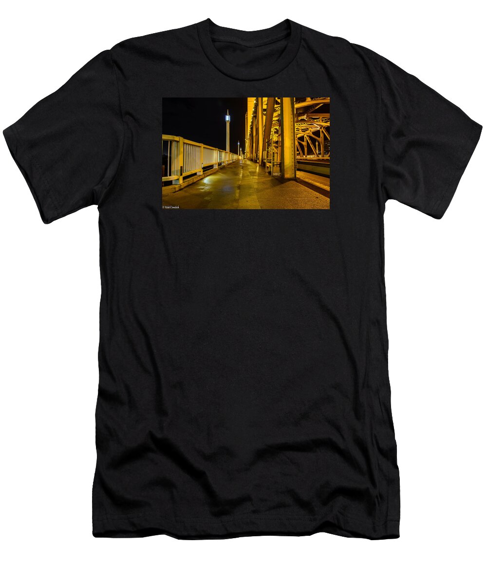 Tower Bridge T-Shirt featuring the photograph Tower Bridge #1 by Mike Ronnebeck