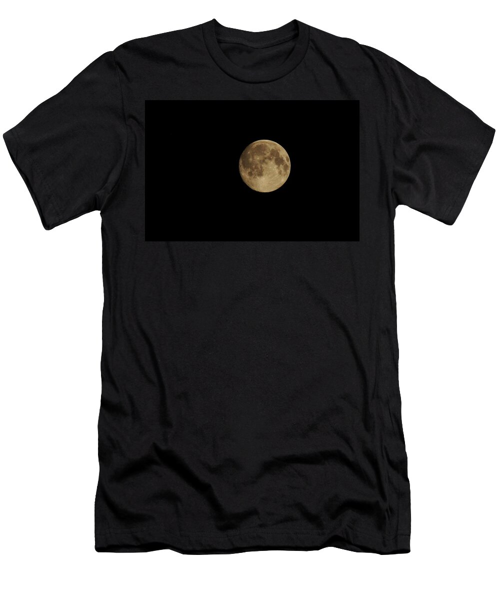 Moon T-Shirt featuring the photograph Moons #13 by Donn Ingemie