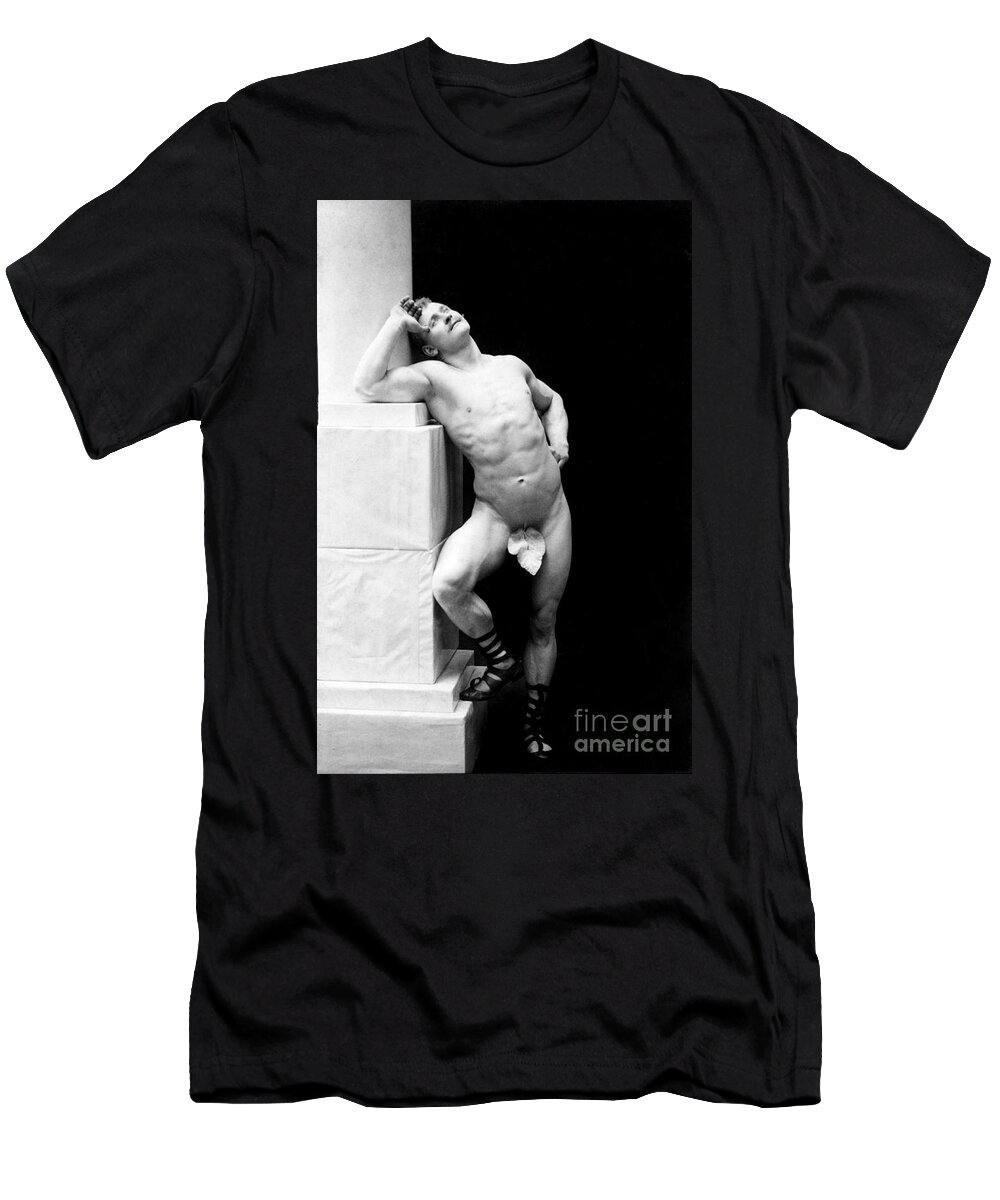 Erotica T-Shirt featuring the photograph Eugen Sandow, Father Of Modern #15 by Science Source