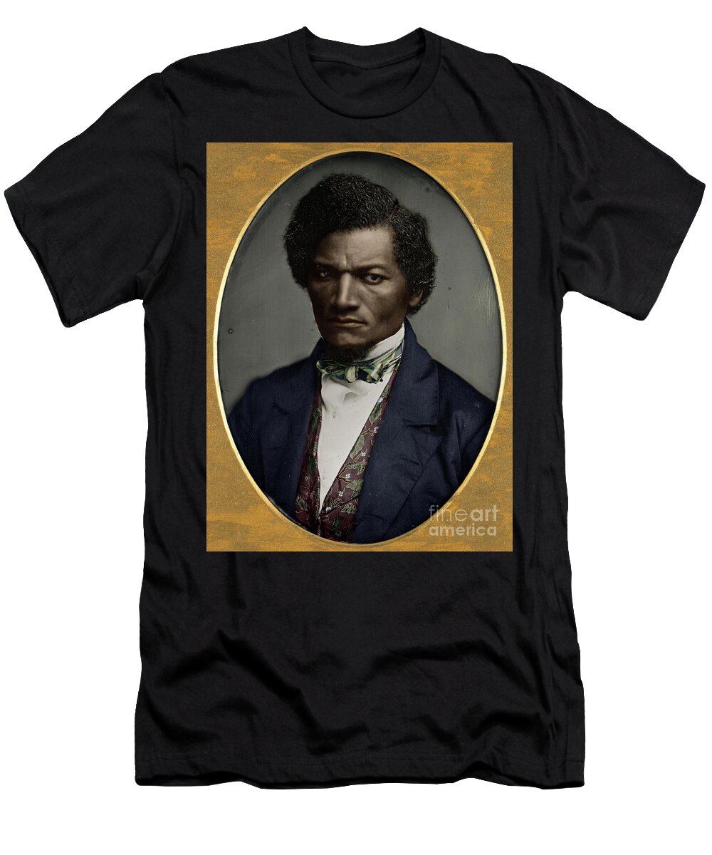 19th Century T-Shirt featuring the photograph Frederick Douglass #21 by Granger