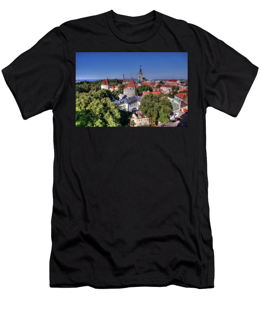 Estonia Tallinn T-Shirt featuring the photograph Estonia Tallinn #19 by Paul James Bannerman