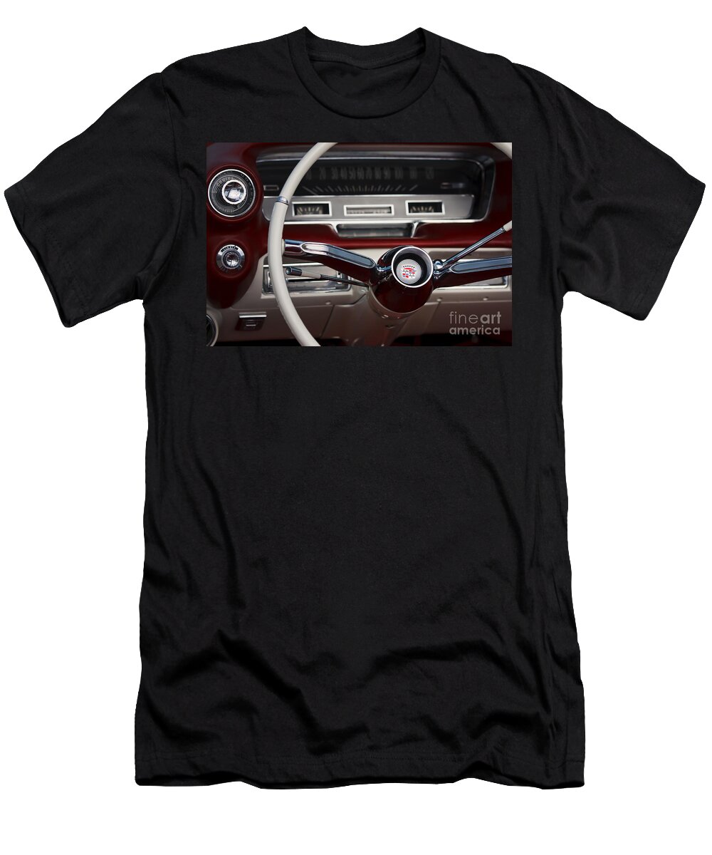 Classic Automobile T-Shirt featuring the photograph 1960 Cad by Dennis Hedberg