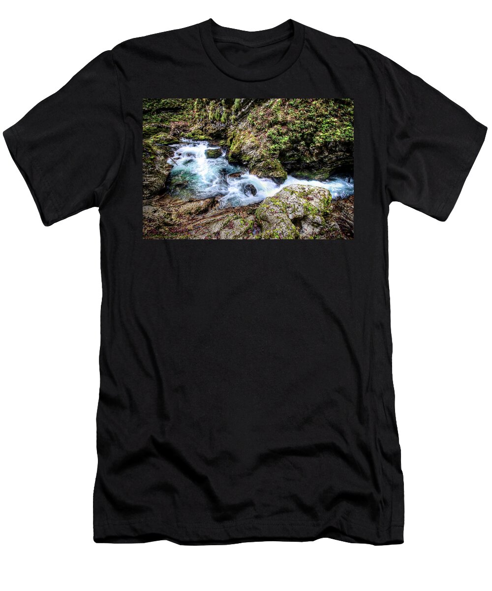 Bled Bohinj Alpine T-Shirt featuring the photograph Bled Bohinj Alpine, Slovenia #2 by Paul James Bannerman