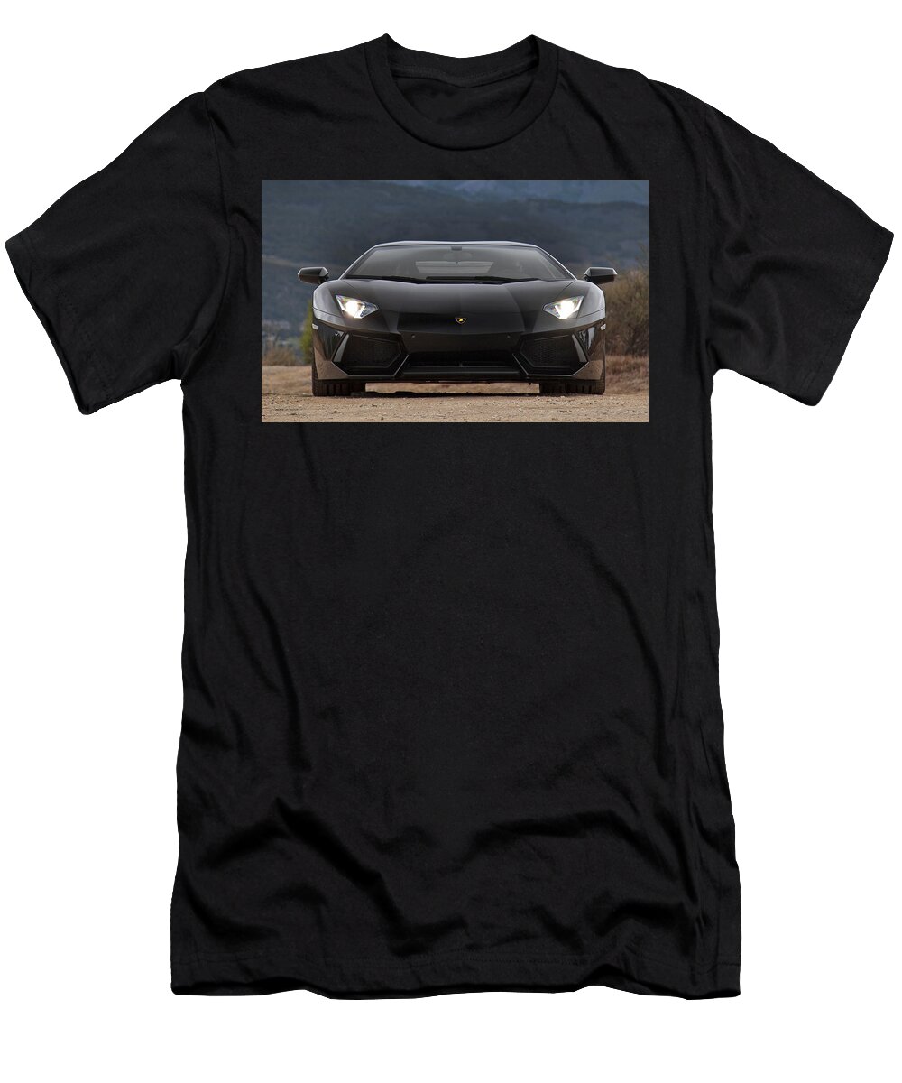 Lamborghini T-Shirt featuring the photograph Lamborghini #2 by Jackie Russo