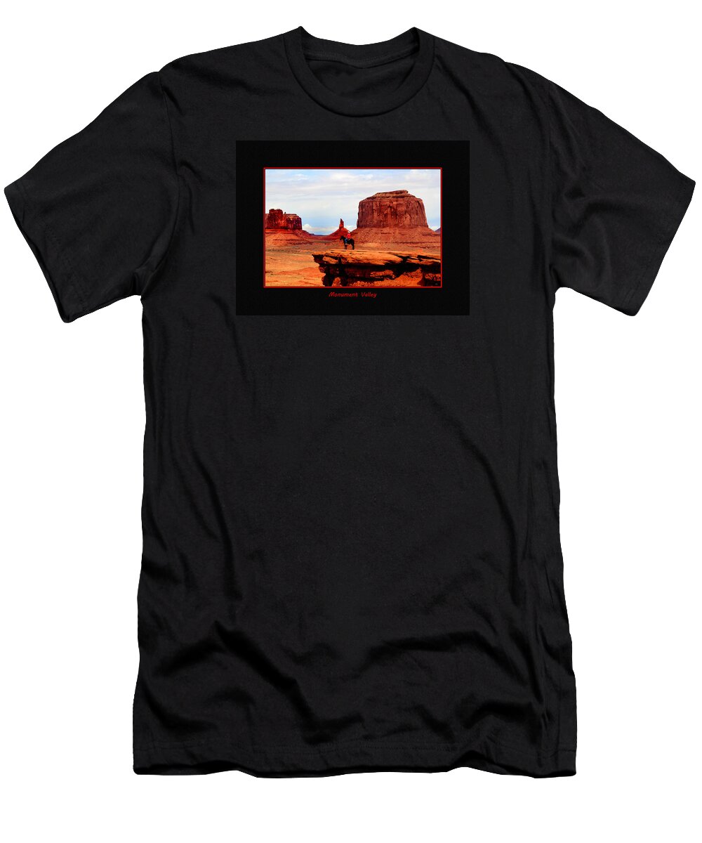 Utah T-Shirt featuring the photograph Monument Valley II #1 by Tom Prendergast