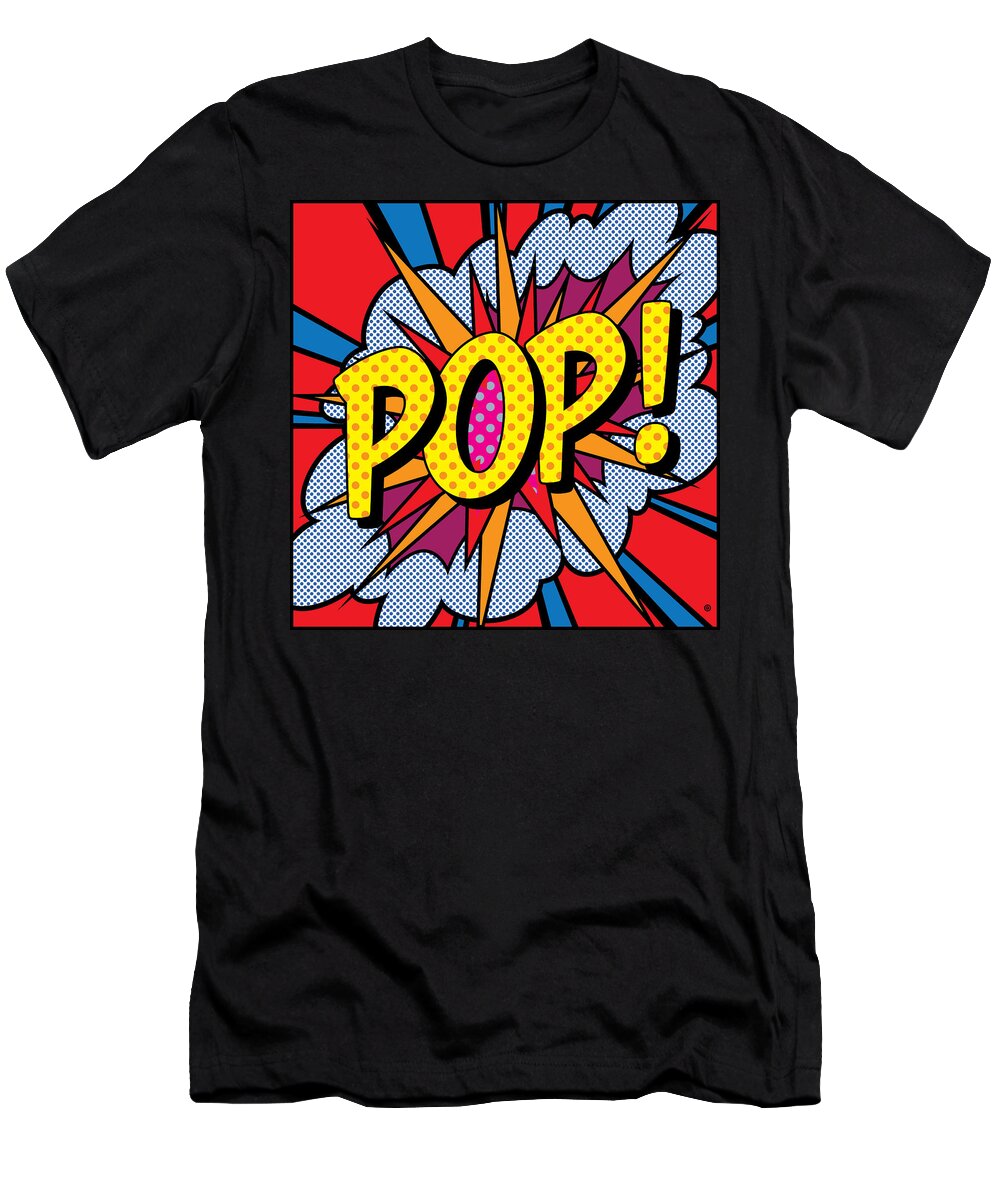 Digital T-Shirt featuring the digital art POP Art - 4 #2 by Gary Grayson