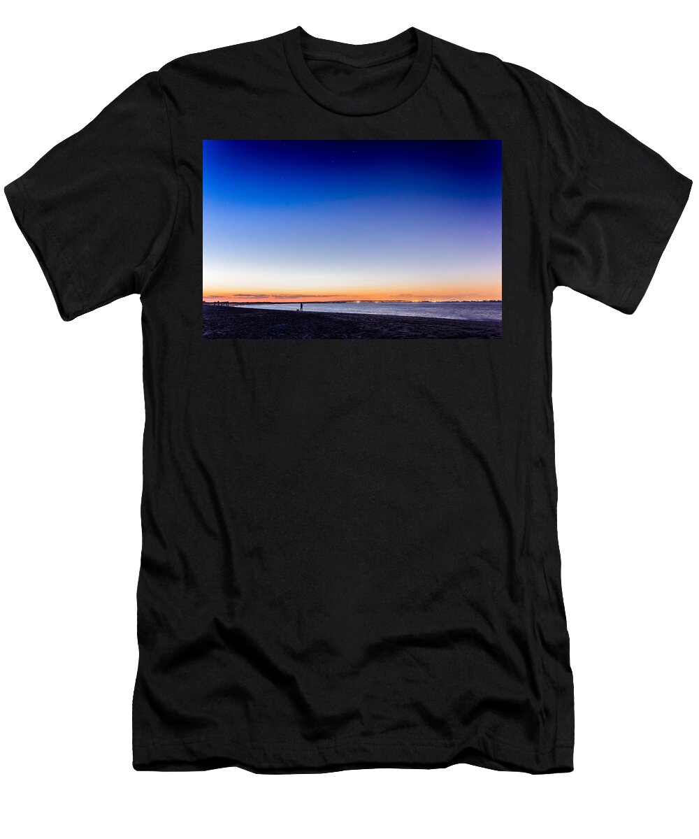 Brooklyn T-Shirt featuring the photograph Twilight #2 by SAURAVphoto Online Store