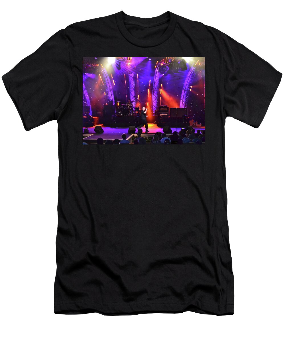 Concert T-Shirt featuring the photograph 2U Does U2 by Carol Bradley