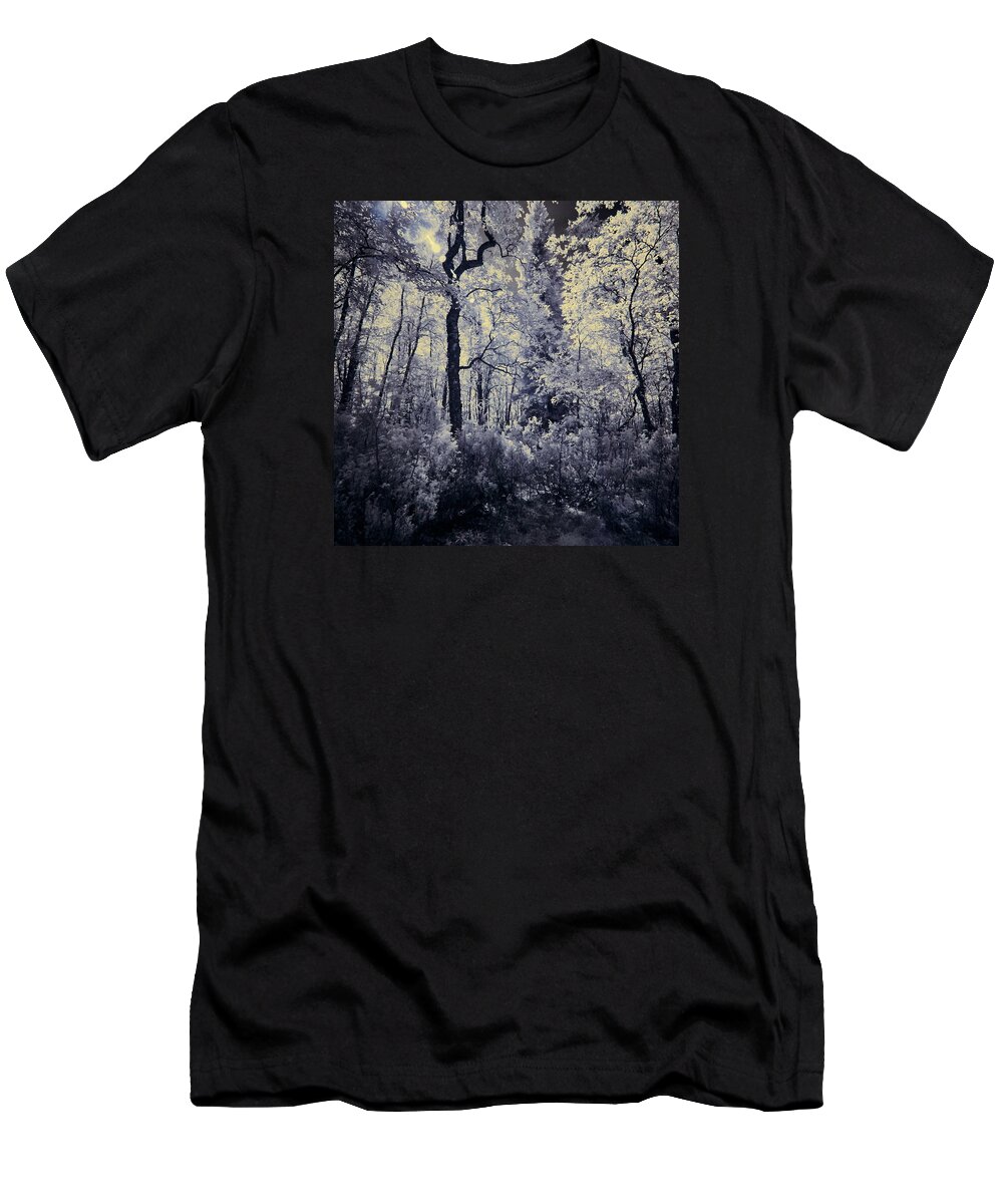 Jouko Lehto T-Shirt featuring the photograph IIn Roytta infrared #7 by Jouko Lehto