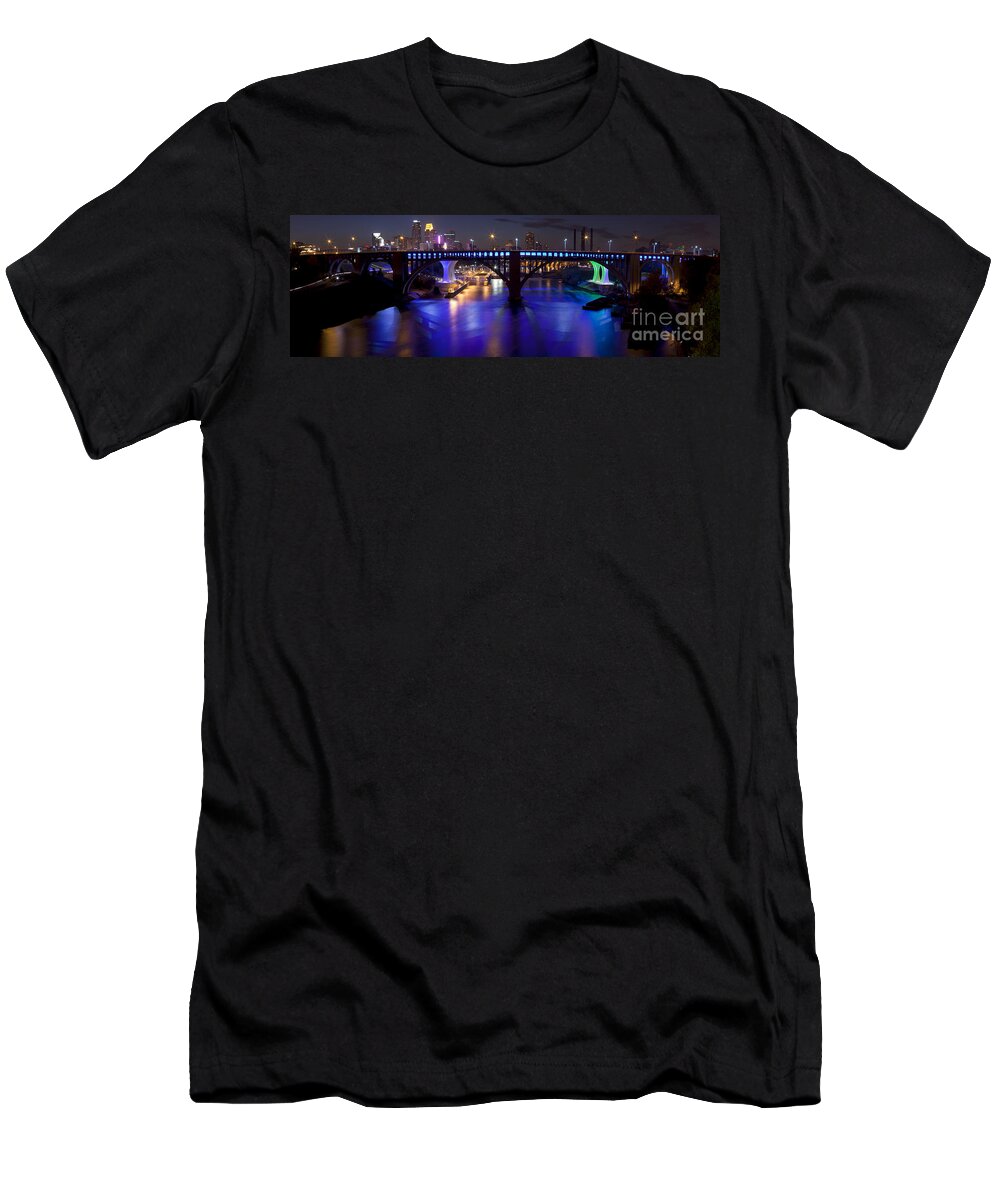 Minneapolis T-Shirt featuring the photograph Minneapolis Minnesota #4 by Anthony Totah